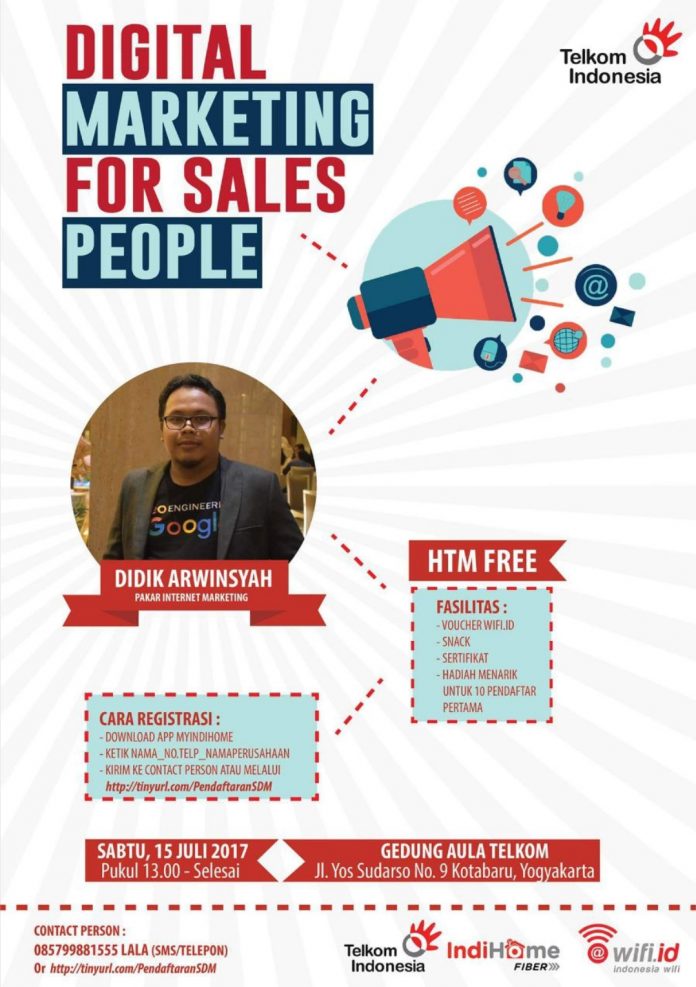 DIGITAL MARKETING for SALES PEOPLE DIGITAL MARKETING for SALES PEOPLE