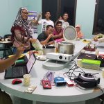 Acara Bakar Bakar Sate Daging Idul Adha di Padma
