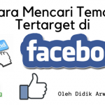 Cara Mencari Teman Tertarget di facebook
