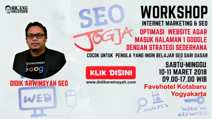 pelatihan SEO di jogja maret 2018 pelatihan SEO di jogja maret 2018