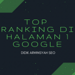 Top Ranking di Halaman 1 Google