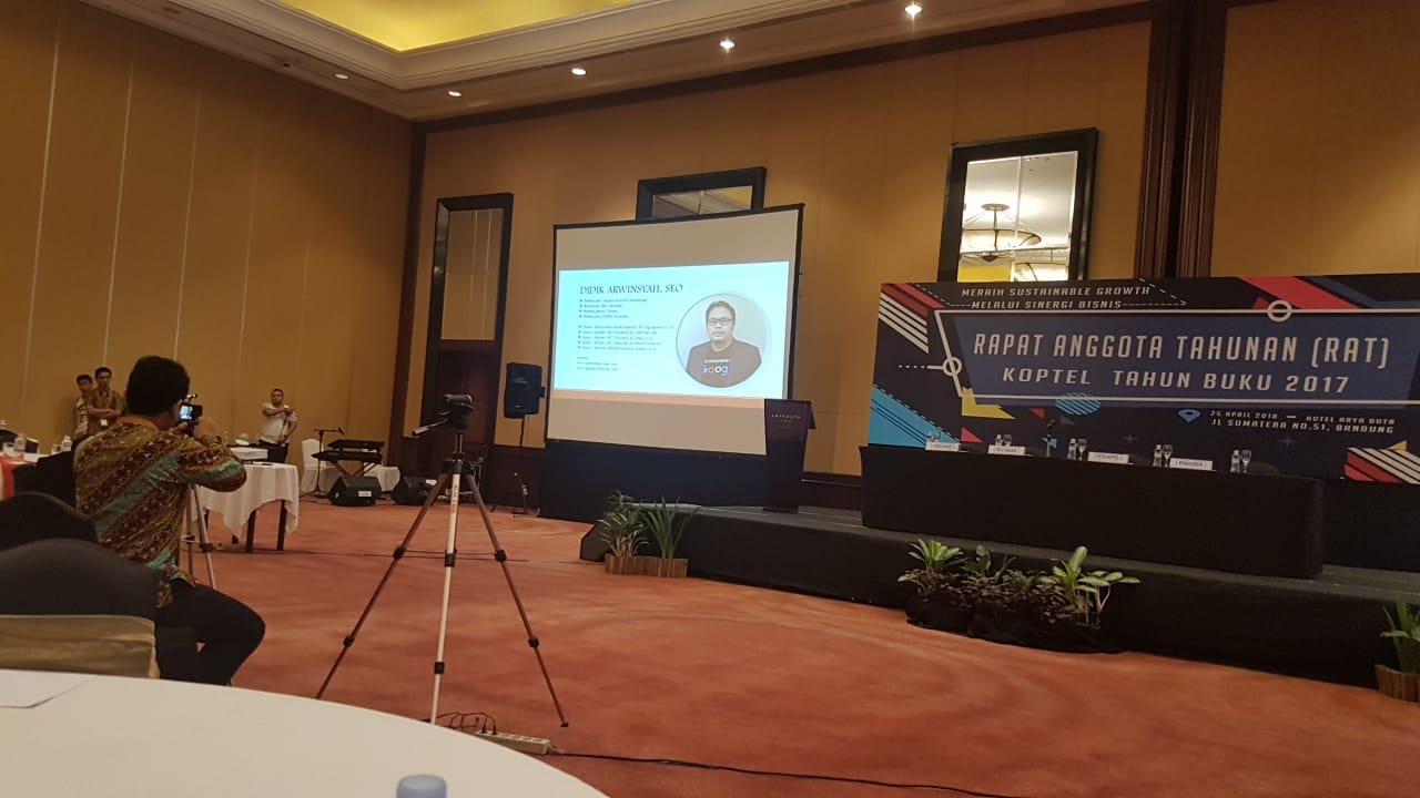 Pembicara Tamu di PT Telekomunikasi Indonesia