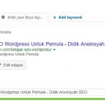 belajar seo wordpress