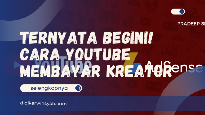 youtube membayar kreator